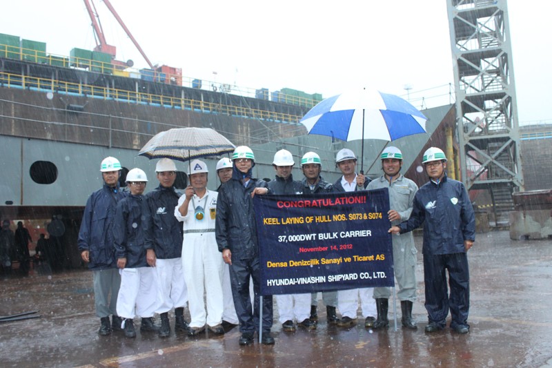 Keel Laying S073 & S074